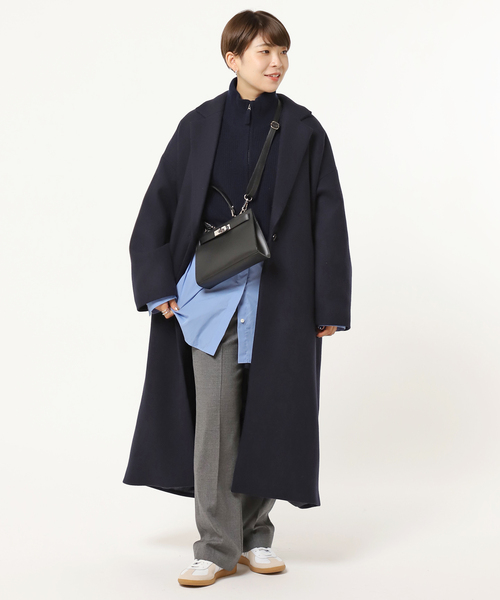 AP STUDIO（エーピーストゥディオ）の「ネックウォーマー（ネックウォーマー/スヌード・レディース・ネイビー・FREE）」の2枚目の写真