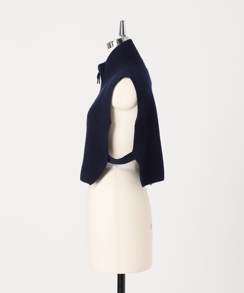 AP STUDIO（エーピーストゥディオ）の「ネックウォーマー（ネックウォーマー/スヌード・レディース・ネイビー・FREE）」の8枚目の写真
