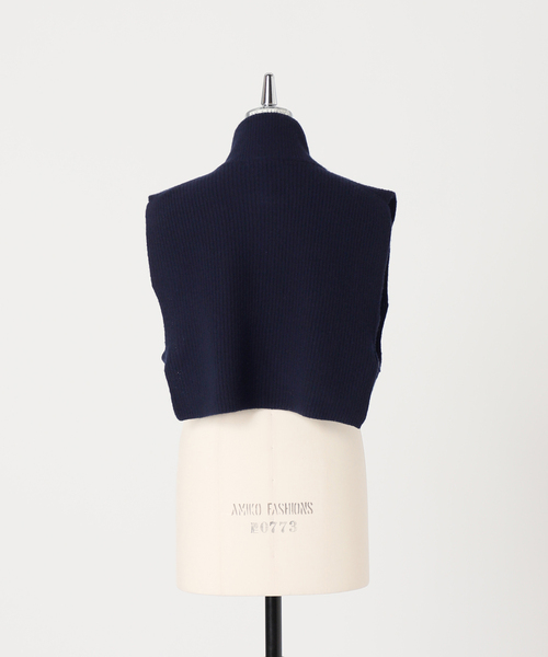 AP STUDIO（エーピーストゥディオ）の「ネックウォーマー（ネックウォーマー/スヌード・レディース・ネイビー・FREE）」の11枚目の写真