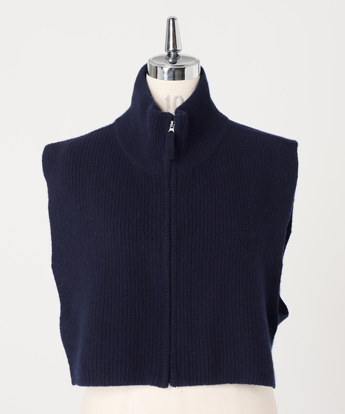 AP STUDIO（エーピーストゥディオ）の「ネックウォーマー（ネックウォーマー/スヌード・レディース・ネイビー・FREE）」の12枚目の写真