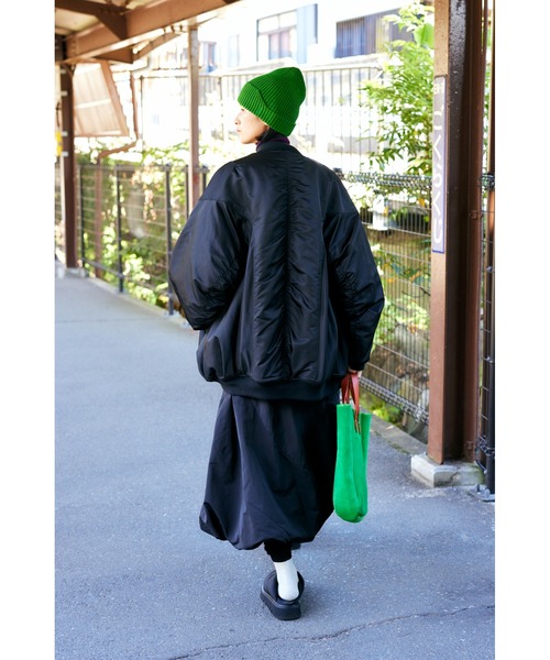 nagonstans(ナゴンスタンス)の「コットンニットキャップ(キャップ・レディース・グリーン/オレンジ/ブラック・MEDIUM)」の10枚目の写真