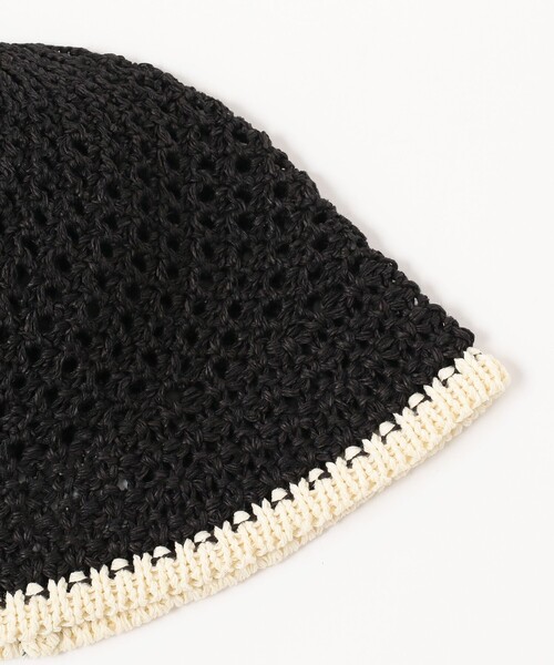 Ray BEAMS(レイビームス)の「Ray BEAMS / ニット ハット(ハット・レディース・ナチュラル/ブラック・ONE SIZE)」の9枚目の写真