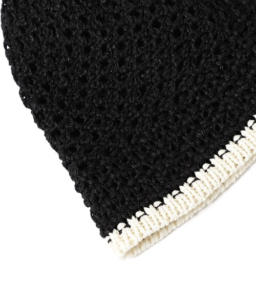 Ray BEAMS(レイビームス)の「Ray BEAMS / ニット ハット(ハット・レディース・ナチュラル/ブラック・ONE SIZE)」の11枚目の写真