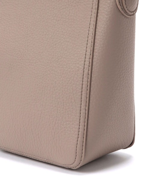 studio CLIP（スタディオクリップ）の「スクエアお出かけショルダー（ショルダーバッグ・レディース・イエロー/ライトグレー/ブラック・FREE）」の7枚目の写真