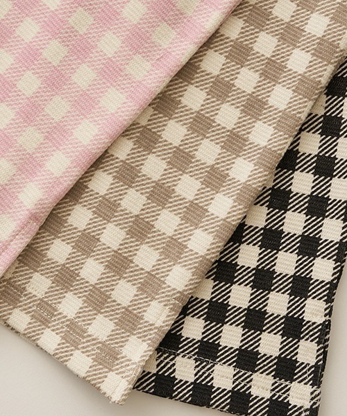 Lycee mine(リセマイン)の「【エニウェアシリーズ】サイドスリット7分丈カプリパンツ(その他パンツ・キッズ・ミント/ブラック/ピンク/アイボリー/サックスブルー系/ラベンダー/ベージュ・100cm/110cm/120cm/130cm/140cm)」の10枚目の写真