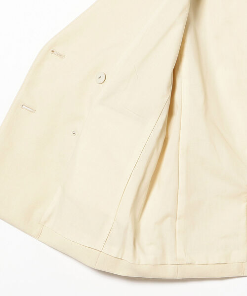 B:MING by BEAMS(ビーミングバイビームス)の「B:MING by BEAMS / 麻混 ジャケット(ノーカラージャケット・レディース・ライトベージュ/ブラウン・SMALL/MEDIUM)」の16枚目の写真