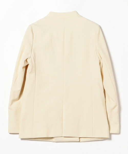 B:MING by BEAMS(ビーミングバイビームス)の「B:MING by BEAMS / 麻混 ジャケット(ノーカラージャケット・レディース・ライトベージュ/ブラウン・SMALL/MEDIUM)」の17枚目の写真