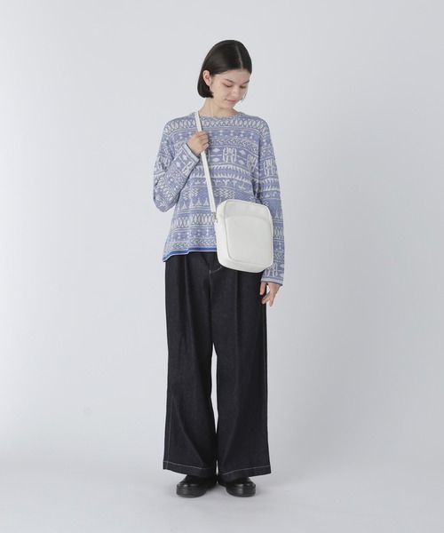 セール】フェイクレザーBAG / バッグ / (O)（ショルダーバッグ