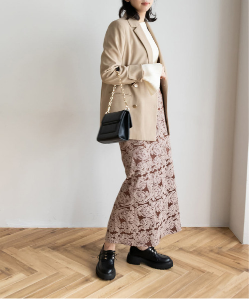 RANDA(ランダ)の「ボリュームソールレースアップシューズ(ドレスシューズ・レディース・ブラック/ダークブラウン/アイボリー・S/M/L/LL)」の22枚目の写真