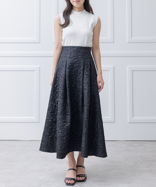 clear（クリア）の「×ブークレスカート（スカート・レディース・ピンク/ベージュ/アイボリー/ブラック・M/S）」の17枚目の写真