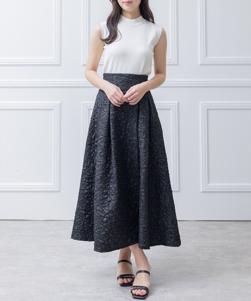 clear（クリア）の「×ブークレスカート（スカート・レディース・ピンク/ベージュ/アイボリー/ブラック・M/S）」の18枚目の写真