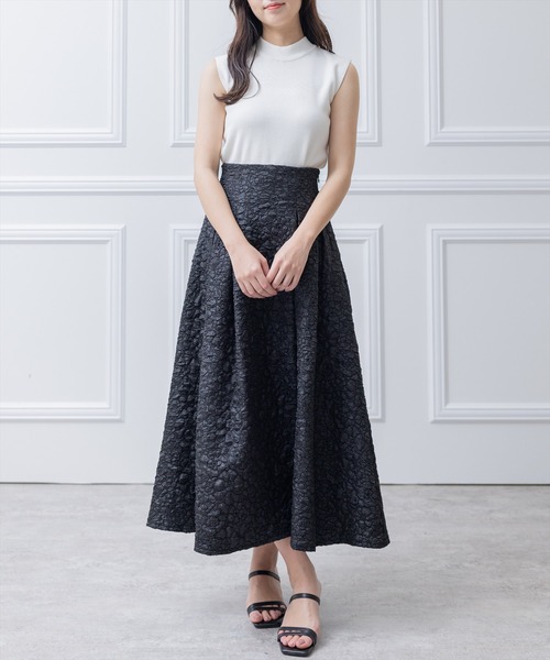 clear（クリア）の「×ブークレスカート（スカート・レディース・ピンク/ベージュ/アイボリー/ブラック・M/S）」の19枚目の写真