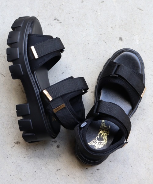 LOVEHUNTER（ラブハンター）の「LOVEHUNTER / ボリュームソールサンダル（サンダル・レディース・ホワイト系1/ダークブラウン/ブラック系1/アイボリー/ダークブラウン系1/ブラック・LL/M/L/S）」の10枚目の写真