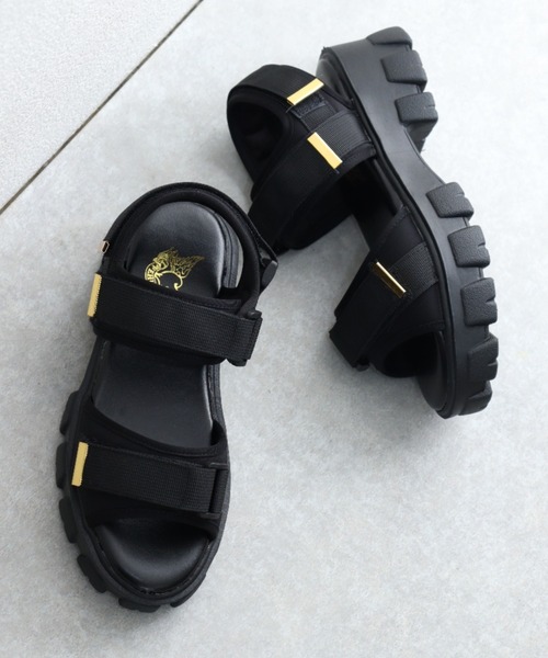 LOVEHUNTER（ラブハンター）の「LOVEHUNTER / ボリュームソールサンダル（サンダル・レディース・ホワイト系1/ダークブラウン/ブラック系1/アイボリー/ダークブラウン系1/ブラック・LL/M/L/S）」の9枚目の写真