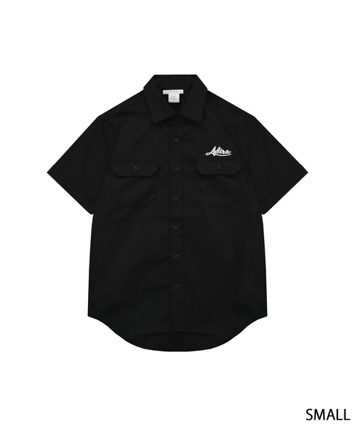 ADIRA（アディラ）の「T/Cワークシャツ（シャツ/ブラウス・レディース・ホワイト/ブラック・SMALL）」の3枚目の写真