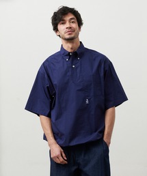 BUTTON DOWN S/S SHIRT PULLOVER / プルオーバーボタンダウン半袖シャツ