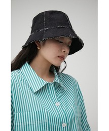 CUT OFF DENIM BUCKET HAT/カットオフデニムバケットハット