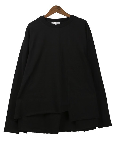 LUXSTYLE（ラグスタイル）の「ノースリーブアンサンブルクロップドロンT（アンサンブル・メンズ・グレー×ホワイト/ブラック×ホワイト/ブラック×ブラック・M/L）」の8枚目の写真