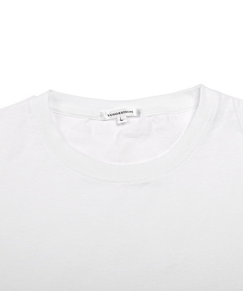 LUXSTYLE（ラグスタイル）の「ノースリーブアンサンブルクロップドロンT（アンサンブル・メンズ・グレー×ホワイト/ブラック×ホワイト/ブラック×ブラック・M/L）」の19枚目の写真