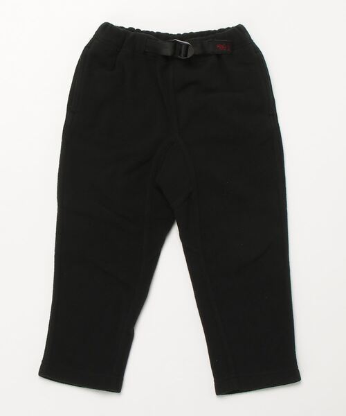 Gramicci（グラミチ）の「GRAMICCI/グラミチ　KIDS FLEECE NARROW PANTS キッズフリースナロ―パンツ（スウェットパンツ・キッズ・ブラック/マスタード/グリーン/アイボリー/グレー・100/110/120/130）」の2枚目の写真