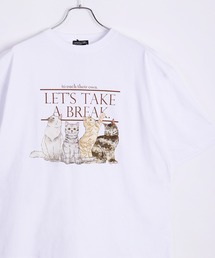 キャットプリントＴシャツ ネコ柄Ｔシャツ
