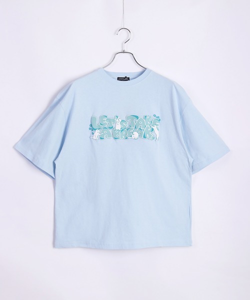 セール】キャットプリントTシャツ ネコ柄Tシャツ（Tシャツ