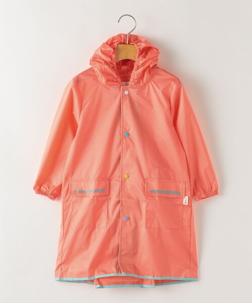 Wpc.（ダブリュピーシー）の「Wpc.:キッズ レインコート（レインコート/ポンチョ・キッズ・ネイビー/カーキ/ピンク系その他/ベージュ系/ライラック・LARGE/MEDIUM）」の2枚目の写真