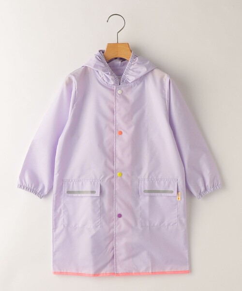 Wpc.（ダブリュピーシー）の「Wpc.:キッズ レインコート（レインコート/ポンチョ・キッズ・ネイビー/カーキ/ピンク系その他/ベージュ系/ライラック・LARGE/MEDIUM）」の5枚目の写真