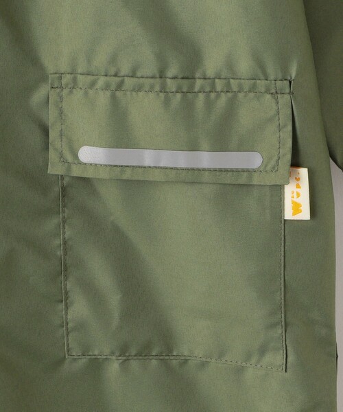 Wpc.（ダブリュピーシー）の「Wpc.:キッズ レインコート（レインコート/ポンチョ・キッズ・ネイビー/カーキ/ピンク系その他/ベージュ系/ライラック・LARGE/MEDIUM）」の14枚目の写真