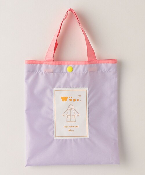 Wpc.（ダブリュピーシー）の「Wpc.:キッズ レインコート（レインコート/ポンチョ・キッズ・ネイビー/カーキ/ピンク系その他/ベージュ系/ライラック・LARGE/MEDIUM）」の20枚目の写真