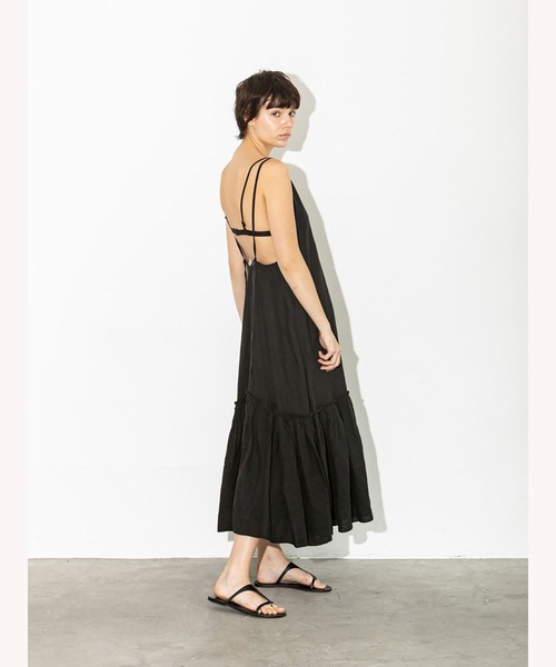 enchainement（アンシェヌマン）の「French Linen Strap Dress 