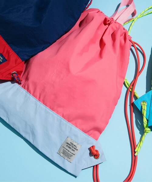 BREEZE（ブリーズ）の「スイムナップサック（スイムグッズ・キッズ・ブルー/ライム/ピンク・FREE）」の3枚目の写真