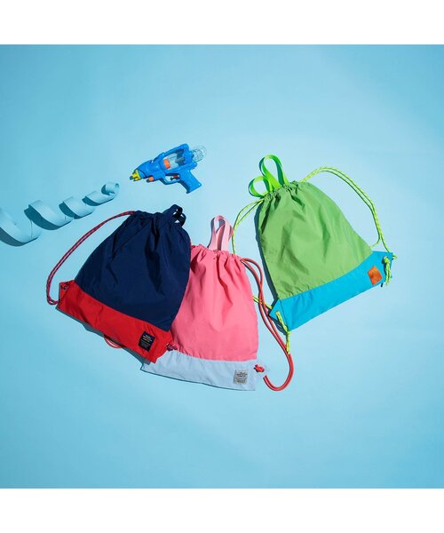BREEZE（ブリーズ）の「スイムナップサック（スイムグッズ・キッズ・ブルー/ライム/ピンク・FREE）」の6枚目の写真