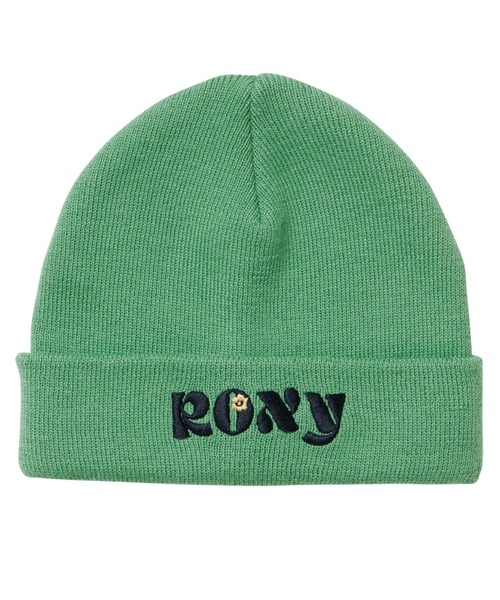 ROXY(ロキシー)の「ROXY/ロキシー ビーニー ニット帽 RBE232613T(ニットキャップ/ビーニー・レディース・ブラック/ホワイト/ミント・FREE)」の3枚目の写真