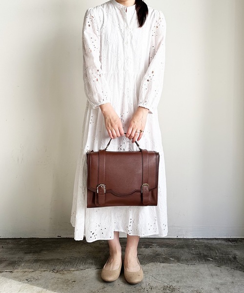 SUNNY SIDE:スカラップ 3way サッチェルバッグ（バックパック/リュック