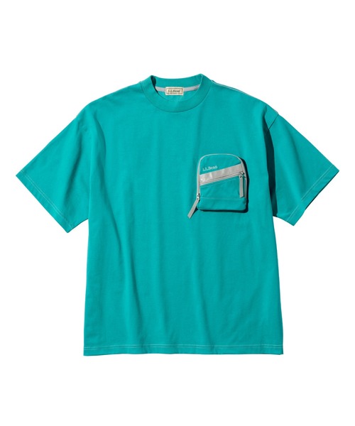 【セール】【JAPAN EDITION】ビーンズ・ブック・パック・ポケット・ティ、半袖 ジャパン・フィット（Tシャツ/カットソー）｜L.L.Bean（エルエルビーン）