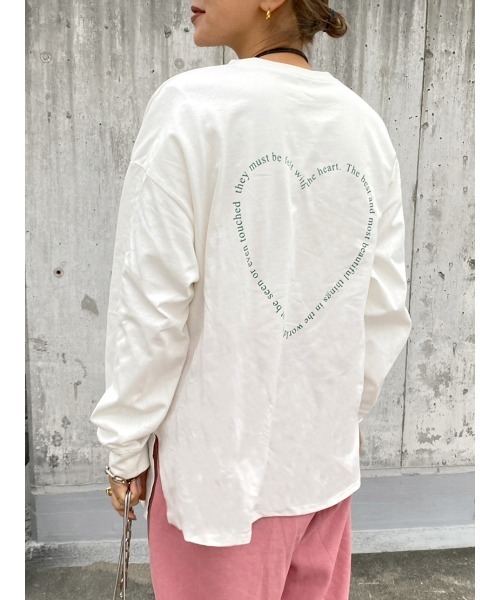 HEILIS（ヘイリス）の「《hideka select》ハートロゴロングT