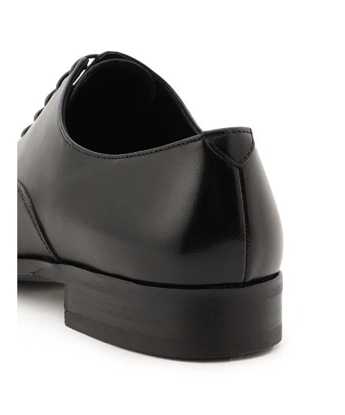 Perfect Suit FActory(パーフェクトスーツファクトリー)の「内羽根ストレートチップ ブラック【本革】【レザー】【フォーマル】(ドレスシューズ・メンズ・ブラック・25.5cm/26cm/26.5cm/27cm)」の5枚目の写真