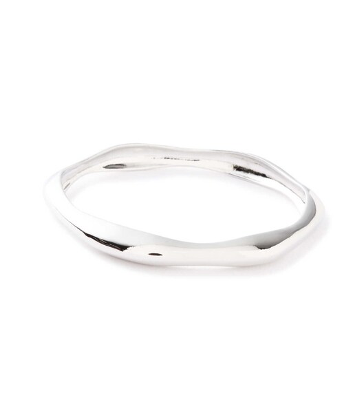 N.（N. Natural Beauty Basic）（エヌエヌナチュラルビューティーベーシック）の「ウェーブバングル（ネックレス・レディース・シルバー/ゴールド・FREE）」の7枚目の写真