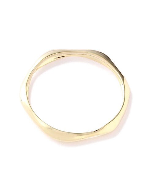 N.（N. Natural Beauty Basic）（エヌエヌナチュラルビューティーベーシック）の「ウェーブバングル（ネックレス・レディース・シルバー/ゴールド・FREE）」の8枚目の写真