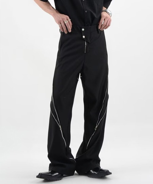 Anchor Smith（アンカー スミス）の「ジップデザインルーズフレア