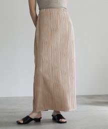 select MOCA | 2023 SS ウェーブパターンスリットナロースカート(スカート)