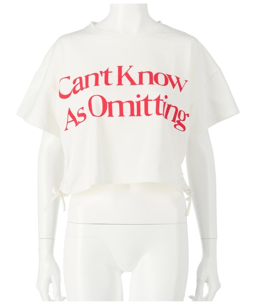 LATINA（ラティーナ）の「サイドシャーリングロゴプリントTシャツ（Tシャツ/カットソー・レディース・ホワイト/ブラック・FREE）」の11枚目の写真