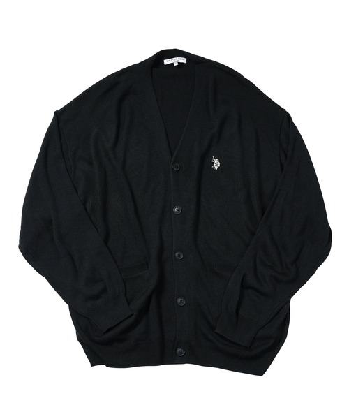 U.S. POLO ASSN.(ユーエスポロアッスン)の「US.POLO ASSN. ユーエスポロアッスン ブランド別注 コットンタッチカーディガン(カーディガン/ボレロ・メンズ・ブラック/ライトベージュ/チャコール/グレー/グリーン/ネイビー・LARGE/MEDIUM)」の7枚目の写真