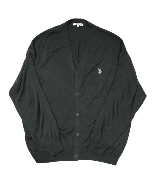 U.S. POLO ASSN.(ユーエスポロアッスン)の「US.POLO ASSN. ユーエスポロアッスン ブランド別注 コットンタッチカーディガン(カーディガン/ボレロ・メンズ・ブラック/ライトベージュ/チャコール/グレー/グリーン/ネイビー・LARGE/MEDIUM)」の11枚目の写真
