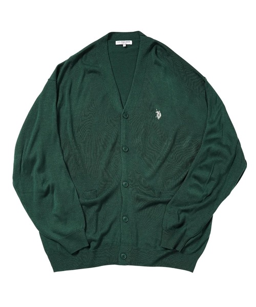 U.S. POLO ASSN.(ユーエスポロアッスン)の「US.POLO ASSN. ユーエスポロアッスン ブランド別注 コットンタッチカーディガン(カーディガン/ボレロ・メンズ・ブラック/ライトベージュ/チャコール/グレー/グリーン/ネイビー・LARGE/MEDIUM)」の15枚目の写真