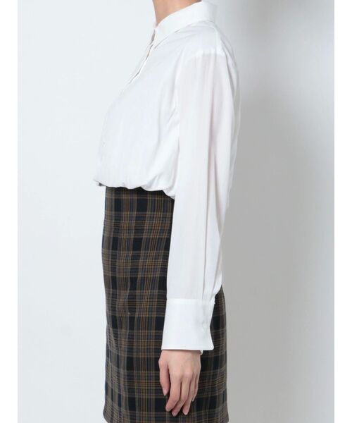 RESEXXY（リゼクシー）の「バルーンヘムクロップドシャツ（シャツ/ブラウス・レディース・ブルー/ブラック/ホワイト・FREE）」の20枚目の写真