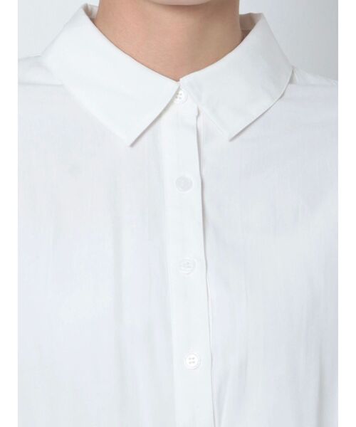 RESEXXY（リゼクシー）の「バルーンヘムクロップドシャツ（シャツ/ブラウス・レディース・ブルー/ブラック/ホワイト・FREE）」の22枚目の写真