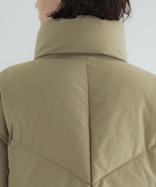 CITY TOKYO(シティトウキョウ)の「ダブルポケットオーバーサイズダウン(ダウンジャケット/コート・レディース・ベージュ/ブラック/ホワイト・1/2)」の14枚目の写真