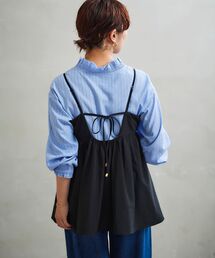 le.coeur blanc | ソフトワッシャーキャミブラウス(シャツ/ブラウス)